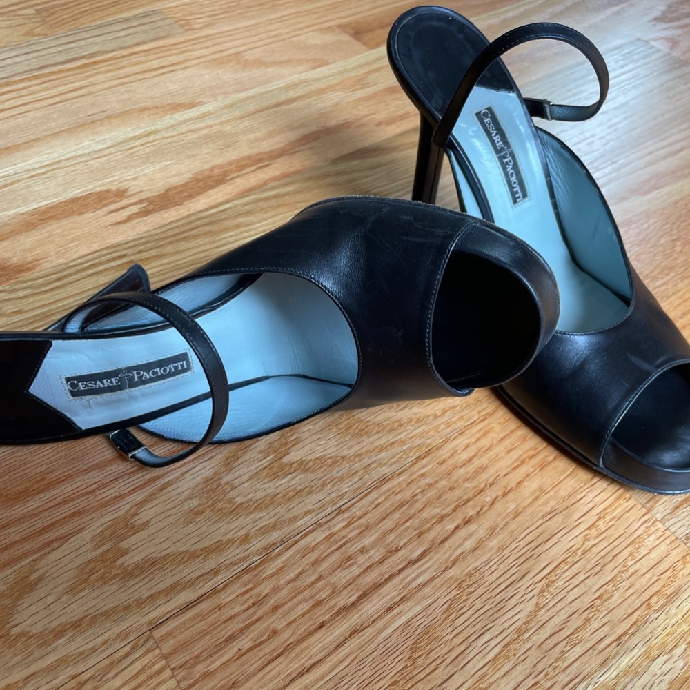 Cesare Paciotti - Open Toe - Open back - High Heel Sandal - Picture 5 of 6